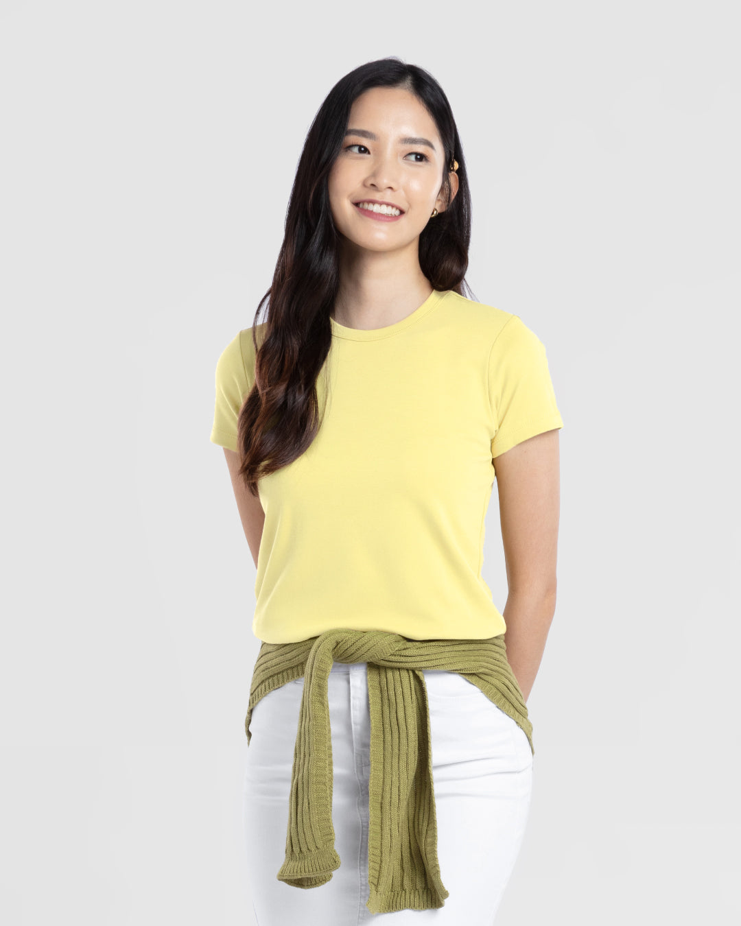 Women Premium Weight Cotton Crew Neck Tee (Seasonal)