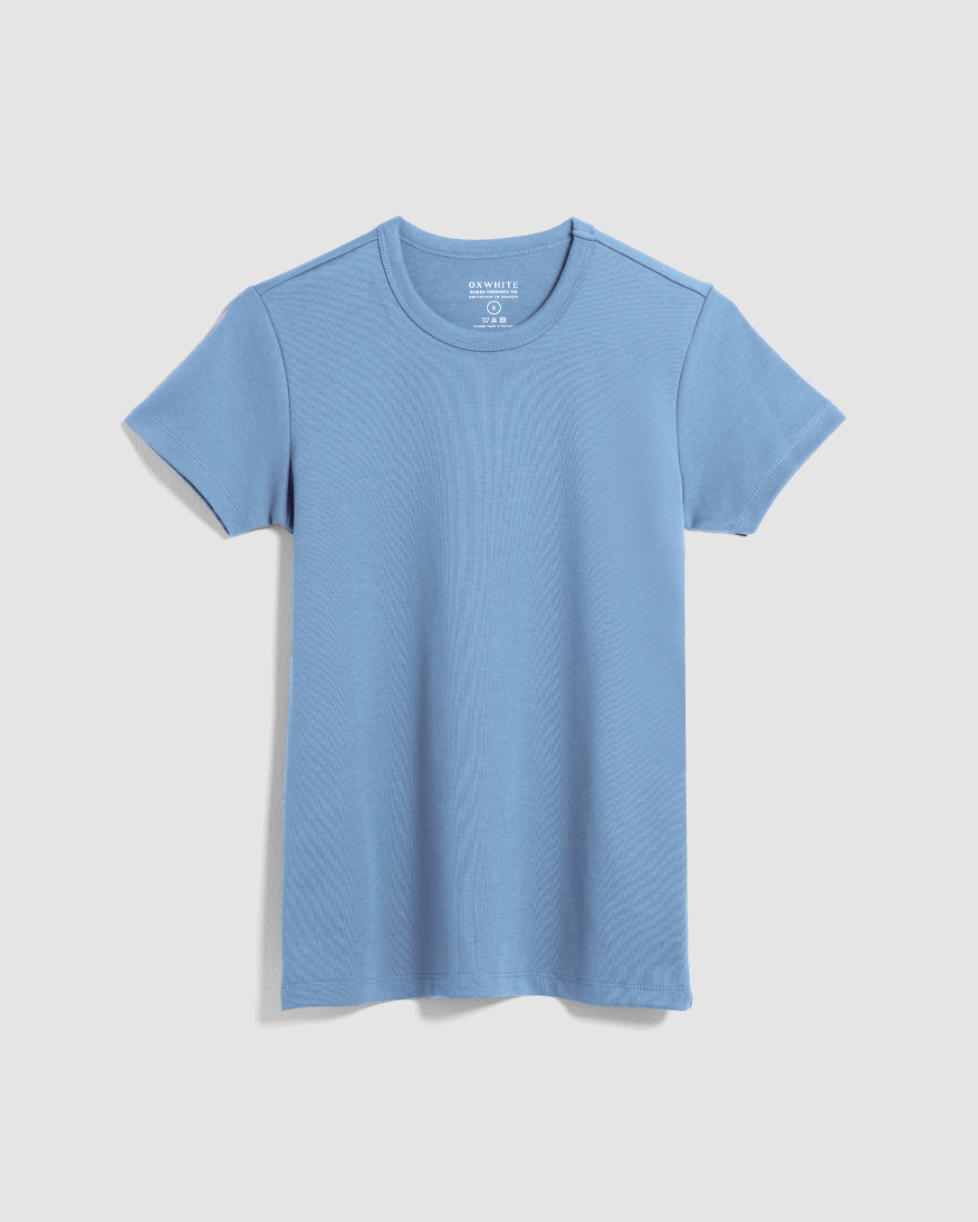 Women Premium Weight Cotton Crew Neck Tee (New Colour)