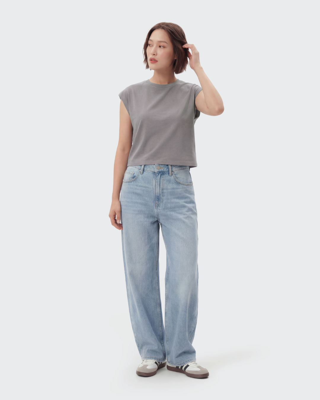 Women Cap Sleeve Top (Essential)