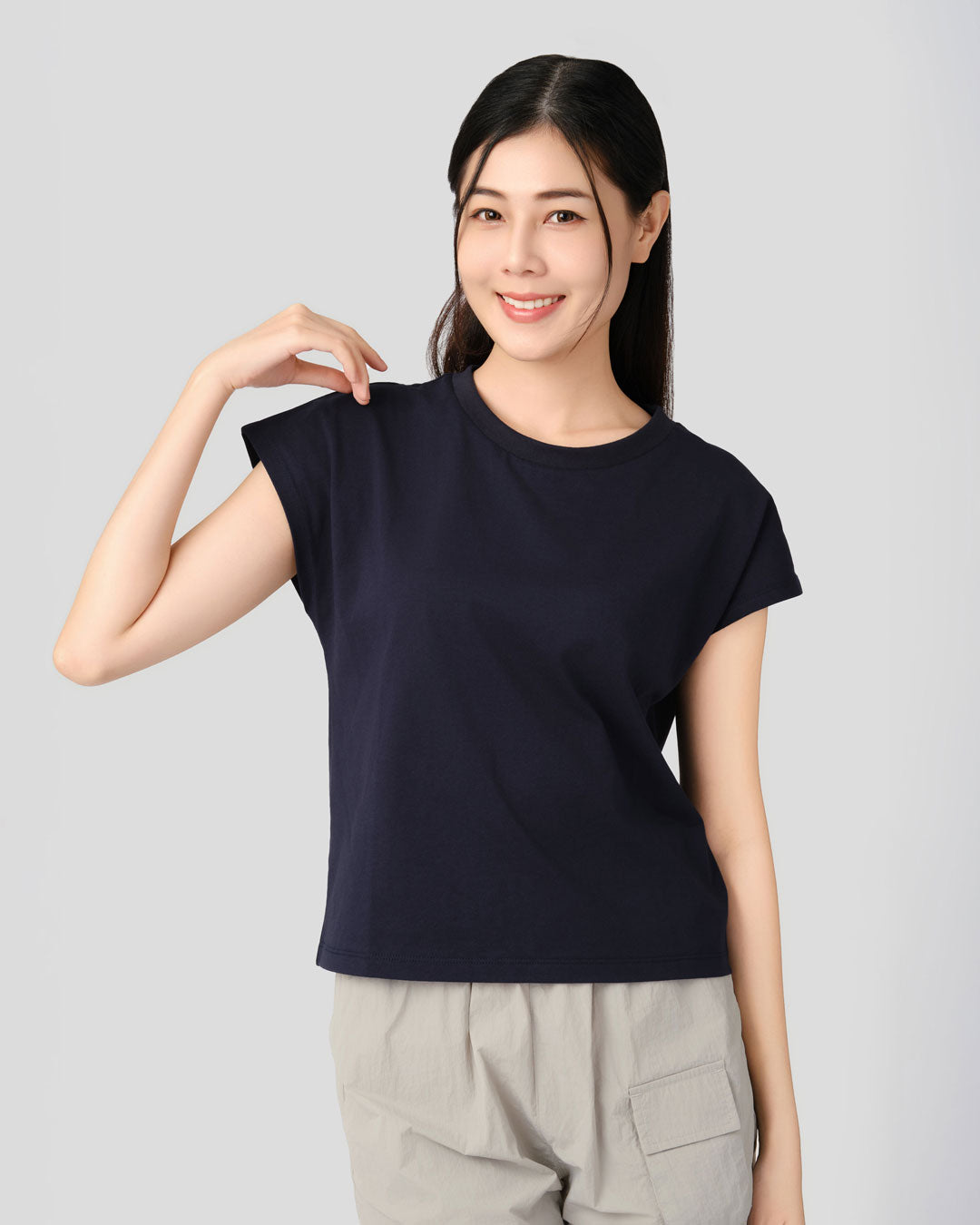 Women Cap Sleeve Top (Essential)