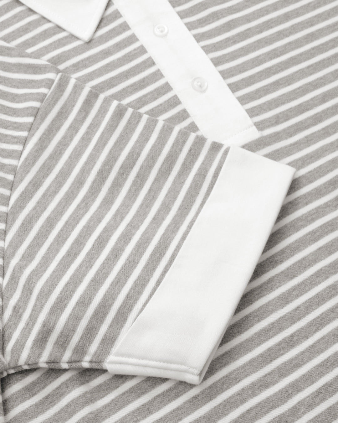 Women Stripes Polo T-Dress