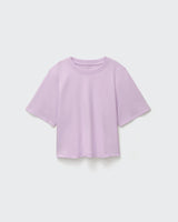 Women Basic Boxy Crop Tee