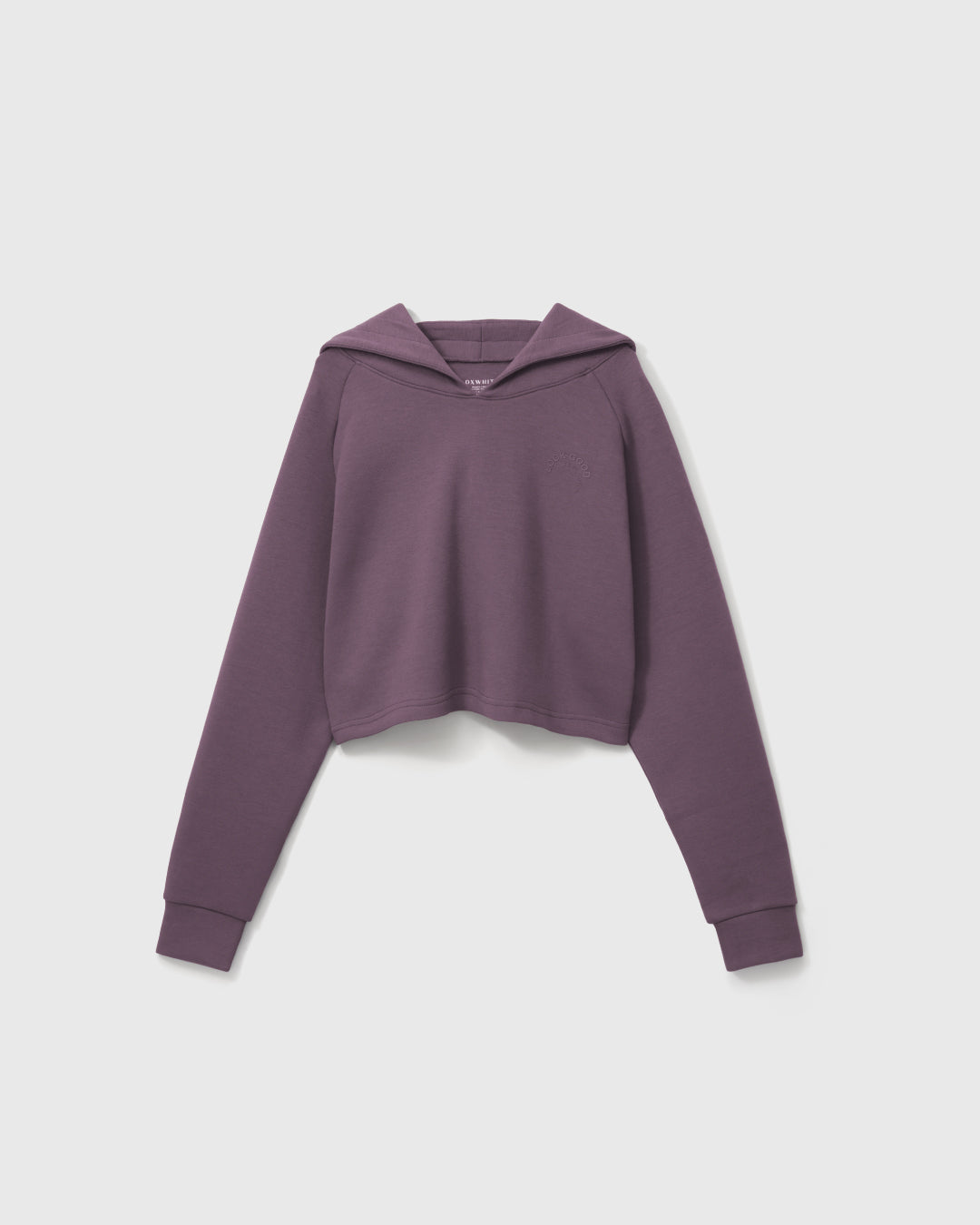 Women Long Sleeve Cropped Hoodie Pullover