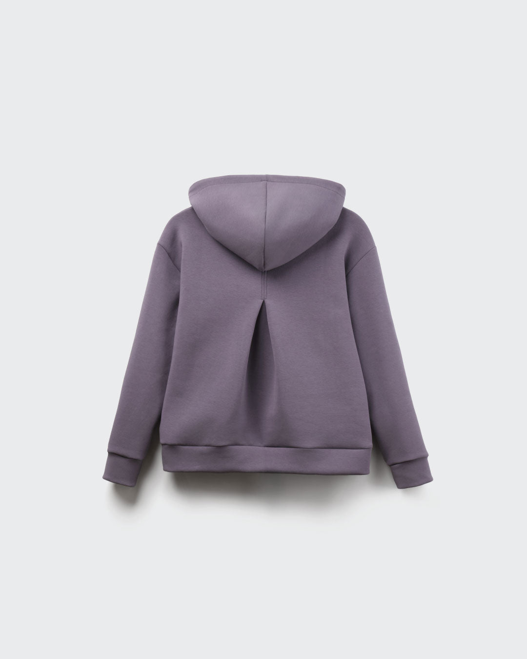 Women Pleated Back Hoodie