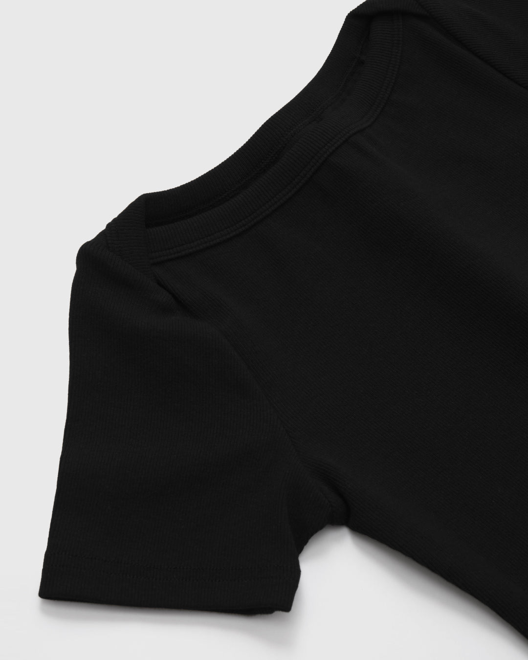 Women Boat Neck Ribbed Top