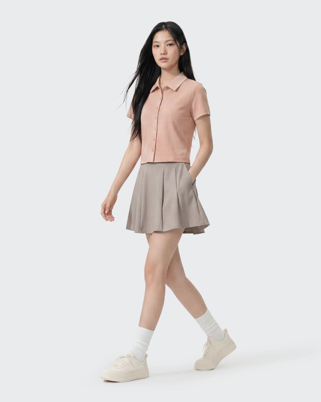 Women Mini Polo Shirt