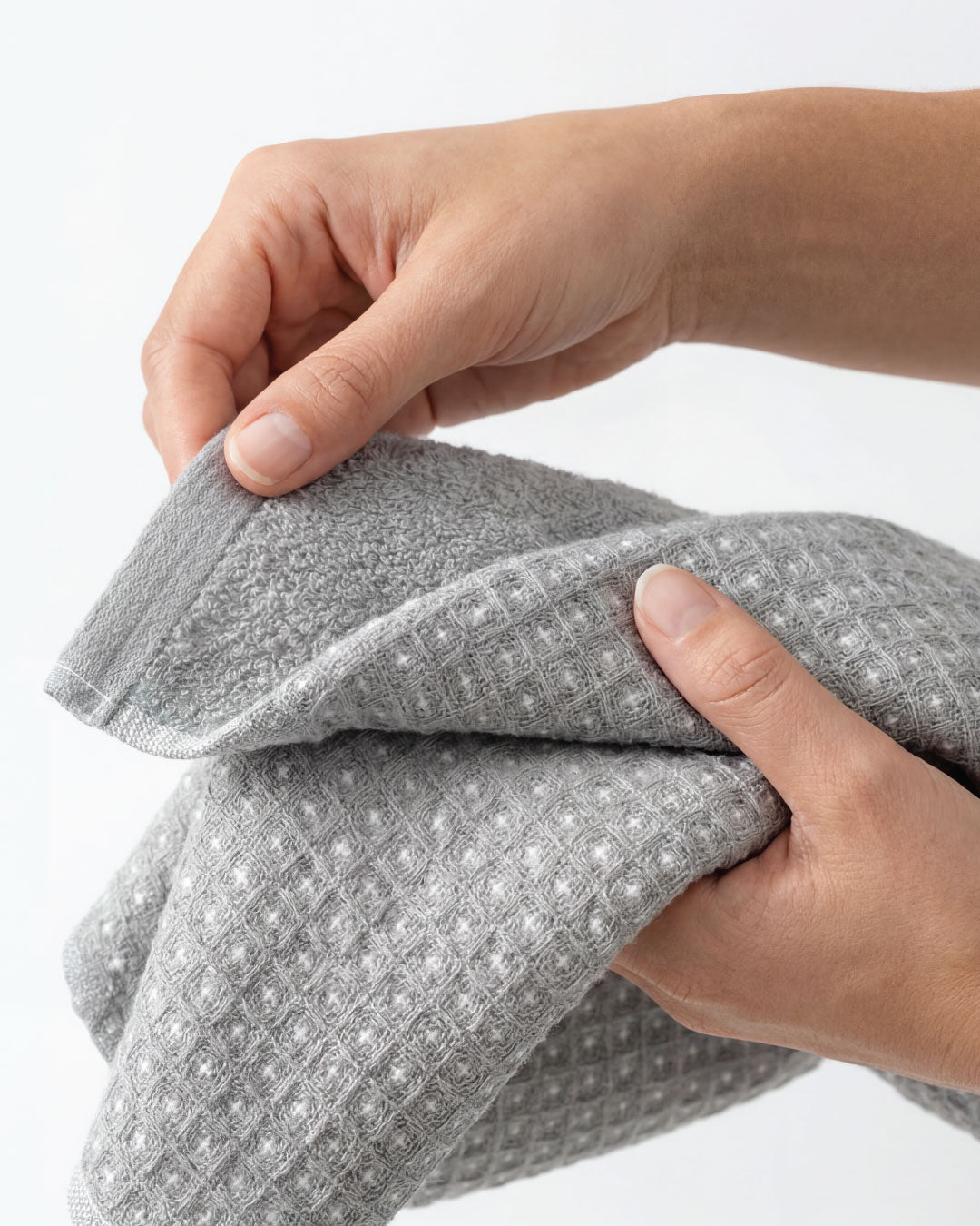 Waffle Weave Cotton Bath Towel