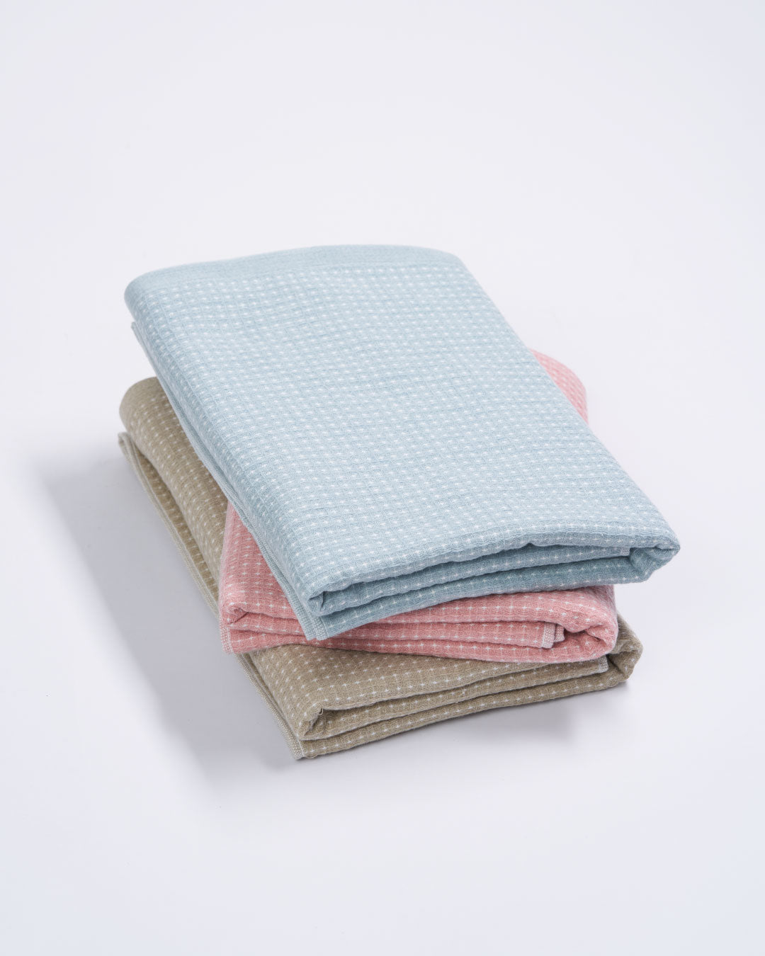 Waffle Weave Cotton Bath Towel