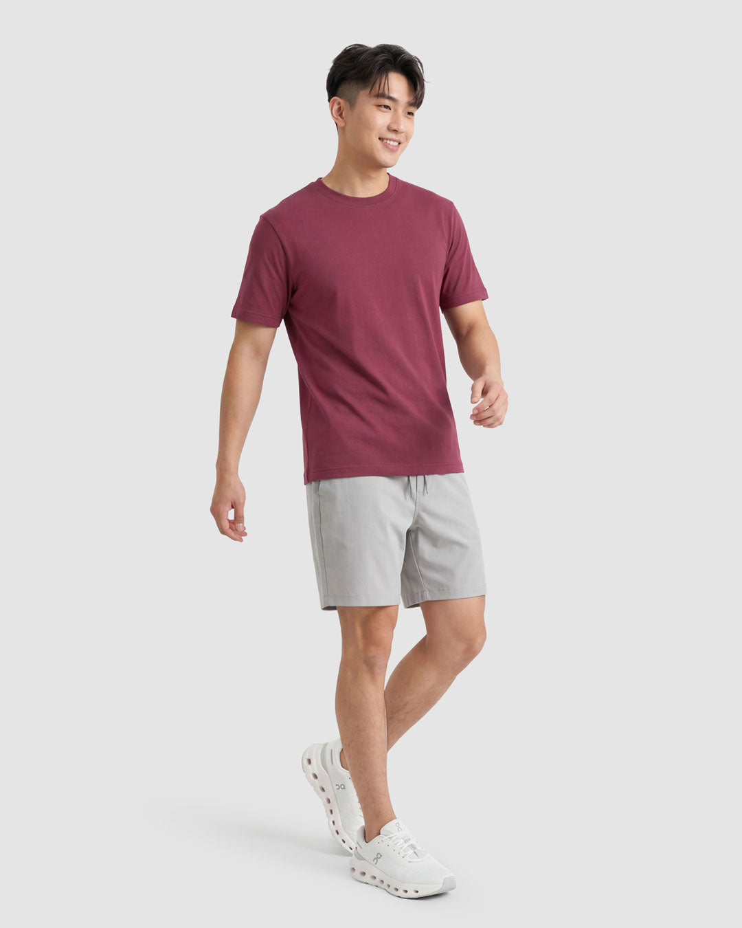 Men Premium Weight Cotton Crew Neck Tee (New Colour)