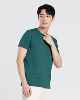 Men Premium Weight Cotton Crew Neck Tee (New Colour)