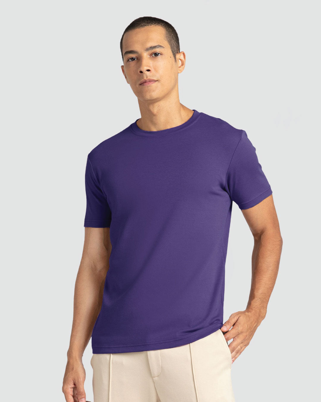 Men Premium Weight Cotton Crew Neck Tee (Seasonal)