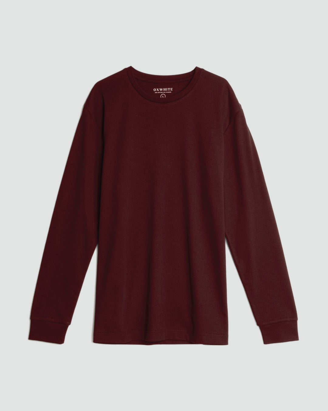 Men Premium Long Sleeve Crew Neck Tee