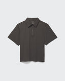 Men Oversized Nylon Polo Tee