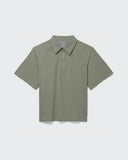 Men Oversized Nylon Polo Tee