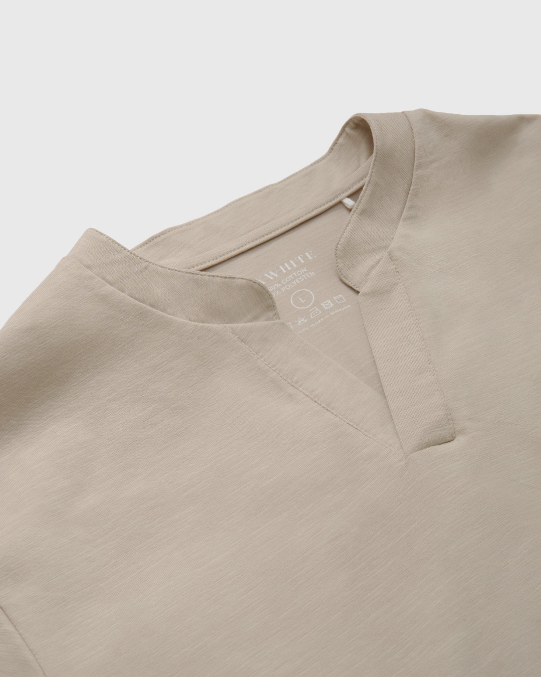 Men Mandarin Collar Tee