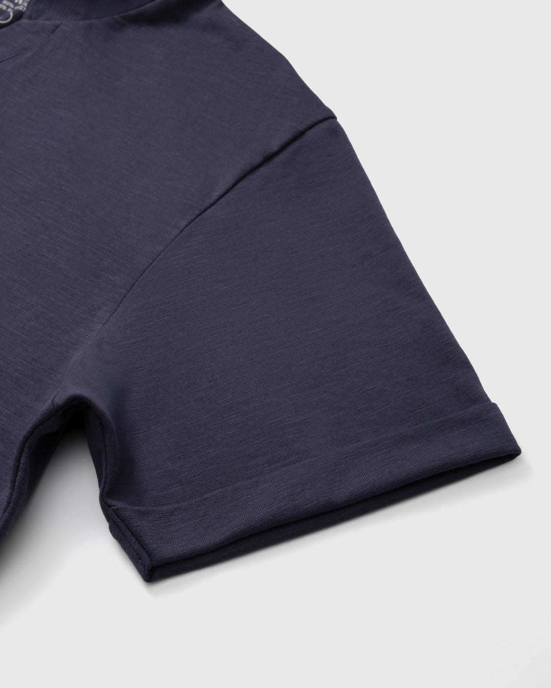 Men Mandarin Collar Tee