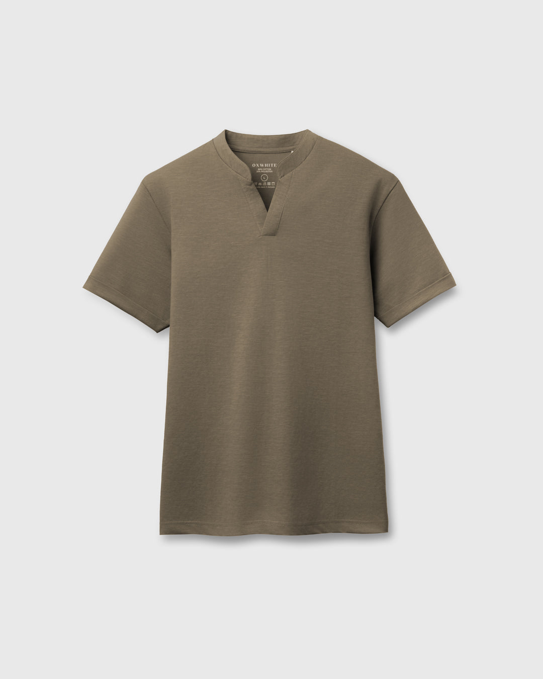 Men Mandarin Collar Tee