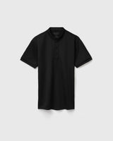 Men Sleek Fit Mandarin Collar Tee