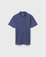 Men Sleek Fit Mandarin Collar Tee