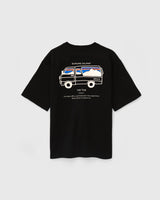 Men Round Neck Oversized Graphic Tee