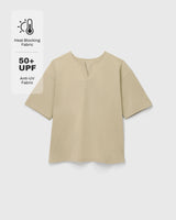 Men Oversized Notch Tee