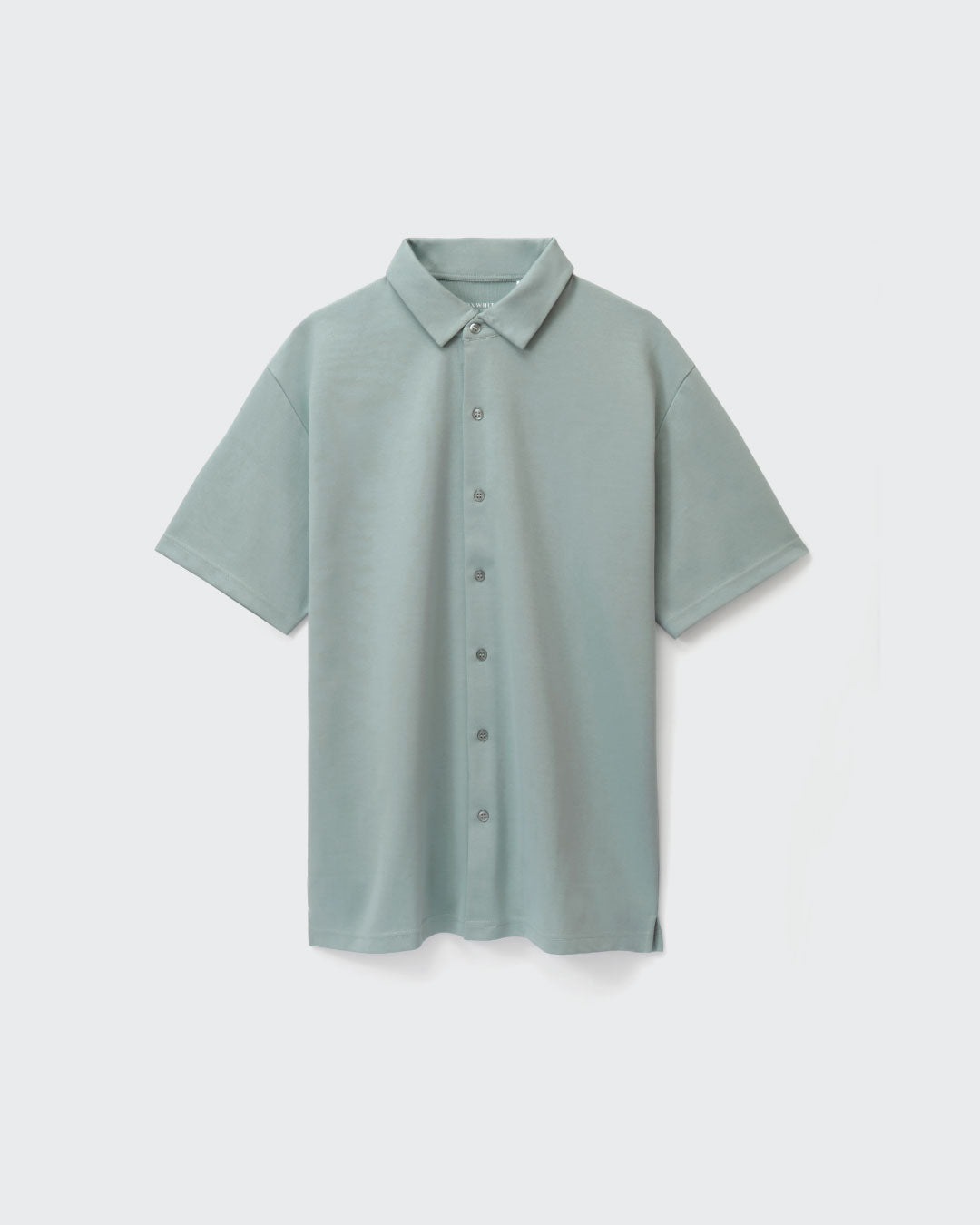 Men Button Up Short Sleeve Casual Shirt