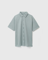 Men Button Up Short Sleeve Casual Shirt