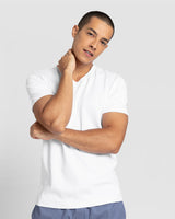 Men Premium Cotton V-Neck Tee