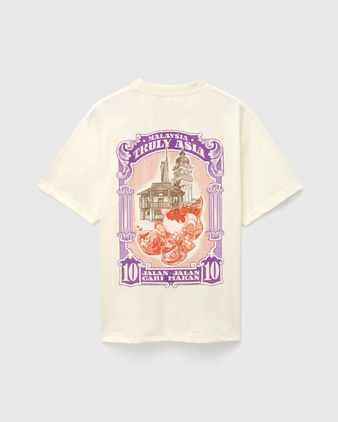 Oxwhite x Loka Made Truly Asia Print Tee
