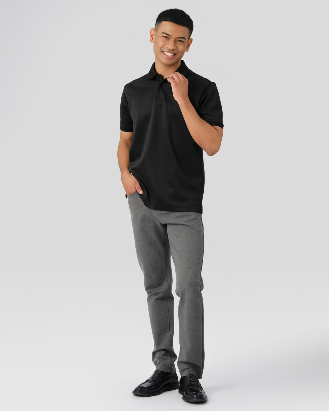 Men Sleek Fit Air Polo Tee