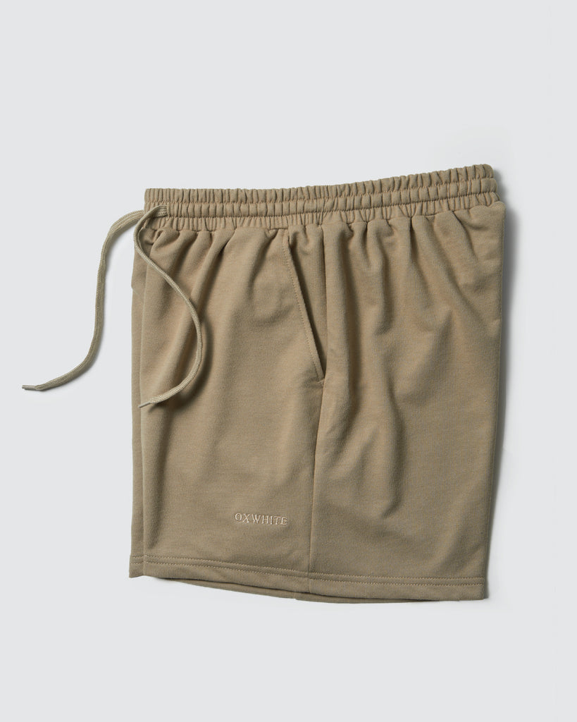 Women Terry Sweat Shorts – OXWHITE