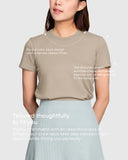 Women Premium Weight Cotton Crew Neck Tee (Seasonal)