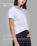 Women Premium Weight Cotton Crew Neck Tee (Essential)