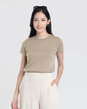 Women Premium Weight Cotton Crew Neck Tee (Seasonal)