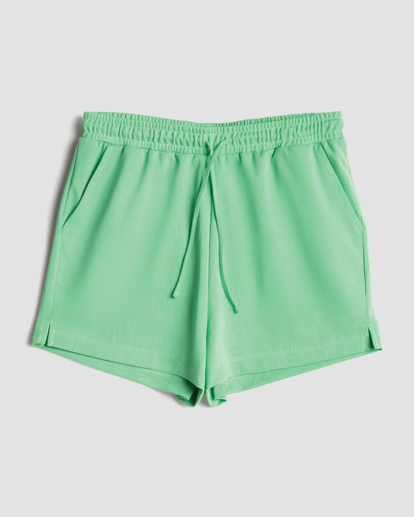 Women Easy Dry Active Shorts OXWHITE