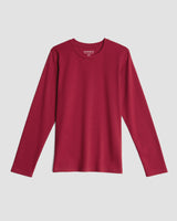 Women Premium Long Sleeve Crew Neck Tee