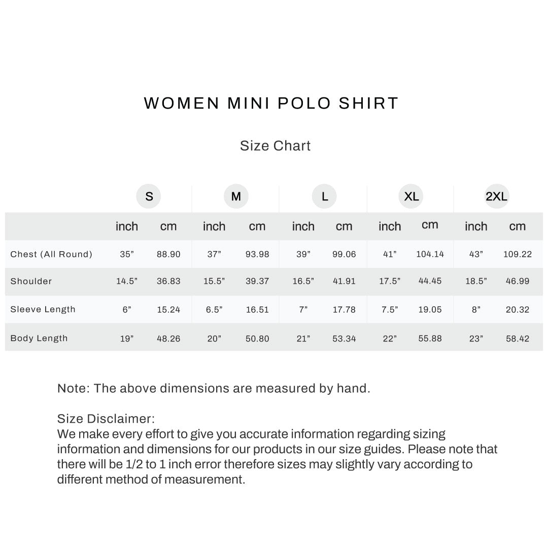 Women Mini Polo Shirt