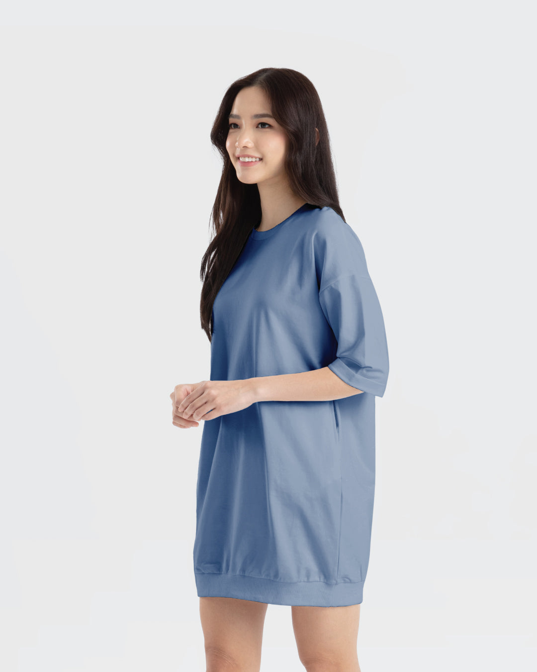 Women 3/4 Sleeve T-Dress