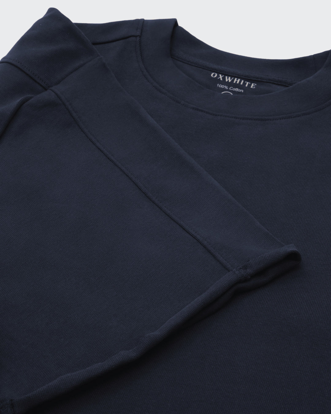 Men Boxy Fit Shoulder Panelled Top