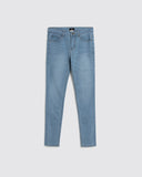 Men Slim Straight Denim