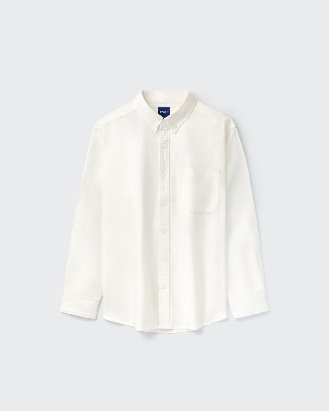 Men Regular Fit Long Sleeve Oxford Shirt