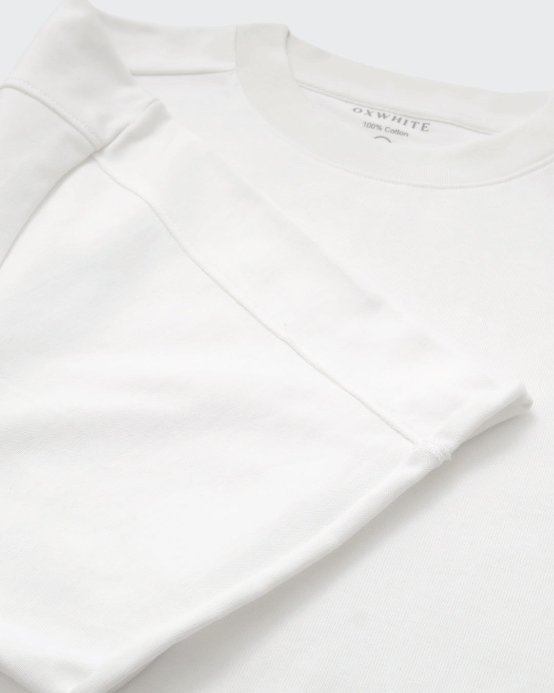 Men Boxy Fit Shoulder Panelled Top