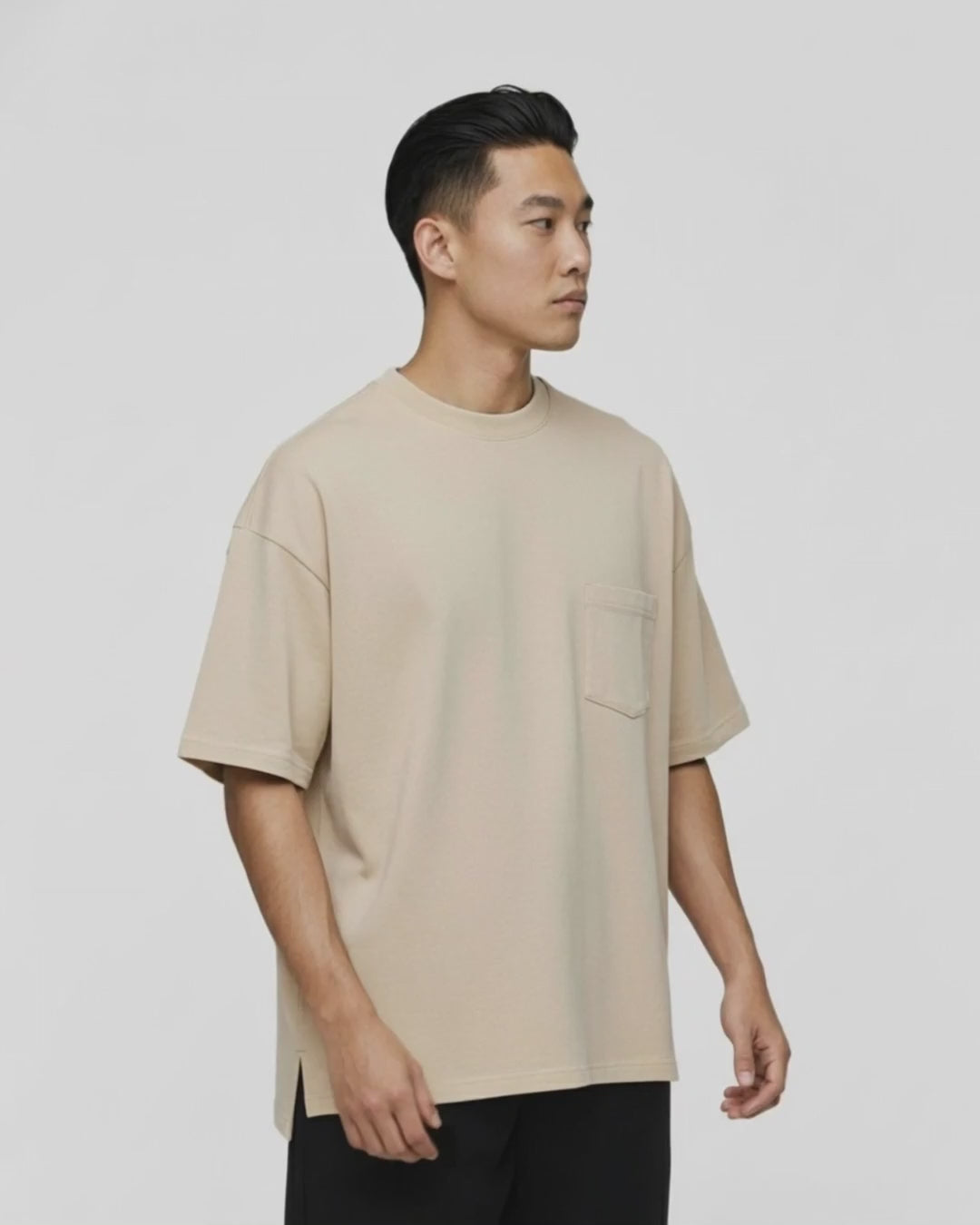 Men Pocket Oversized Tee