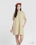 Women Bamboo Cotton T-Dress