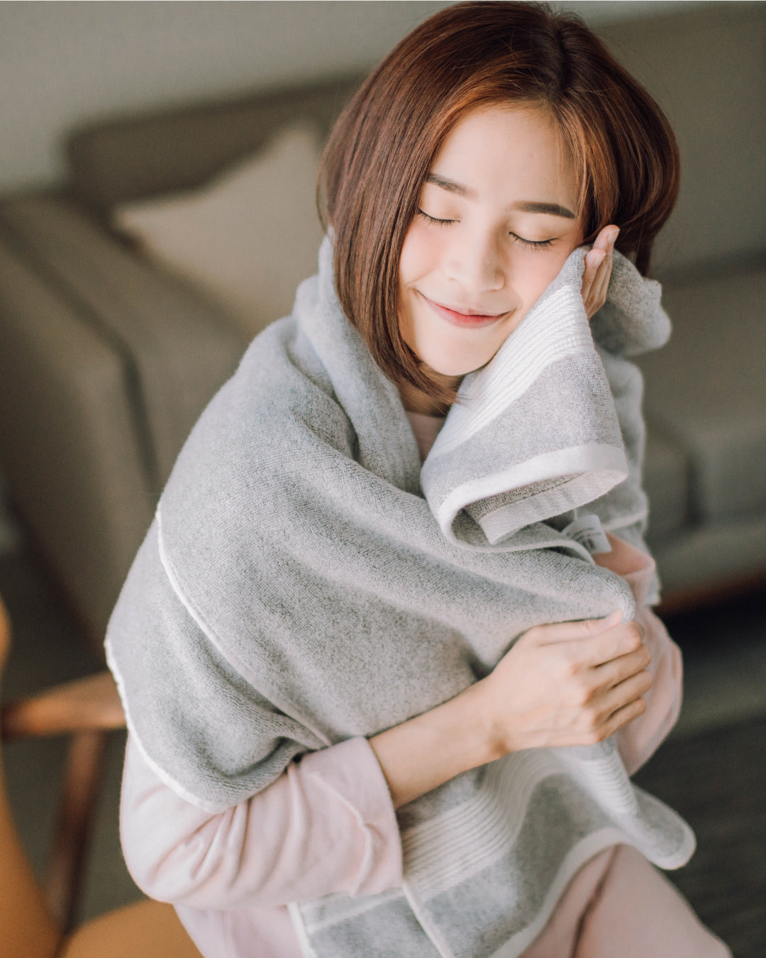 Bamboo Fibre Cotton Bath Towel (New Colour)