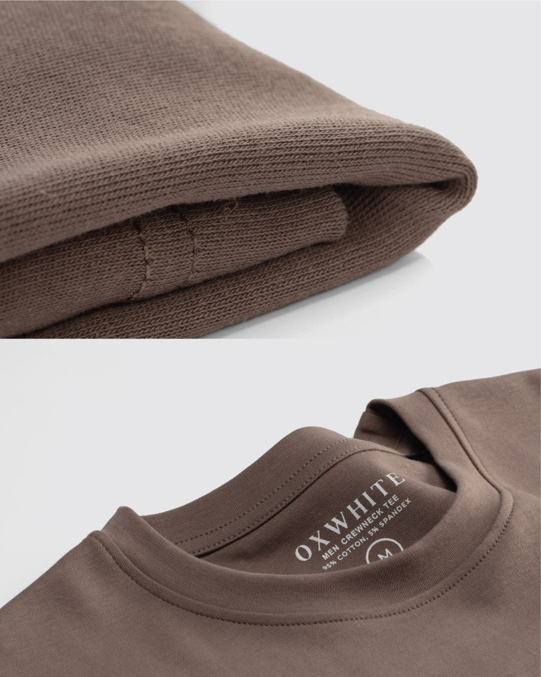 Men Premium Weight Cotton Crew Neck Tee (Essential)