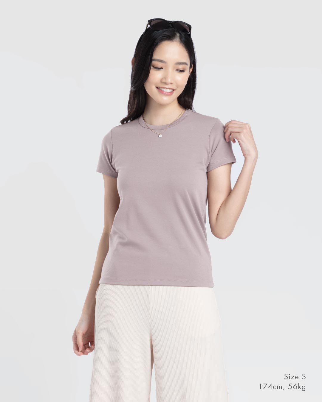 Women Premium Weight Cotton Crew Neck Tee (Seasonal)