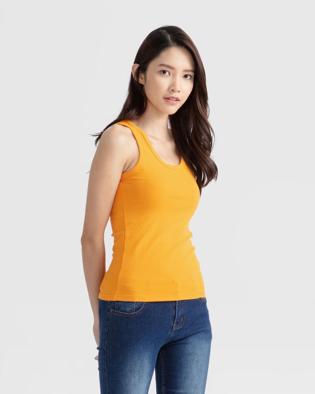 Women Ribbed Tank Top