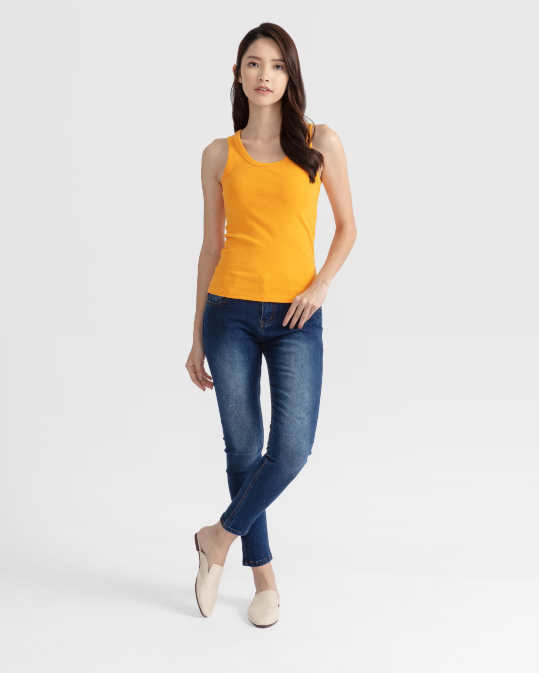 Women Ribbed Tank Top