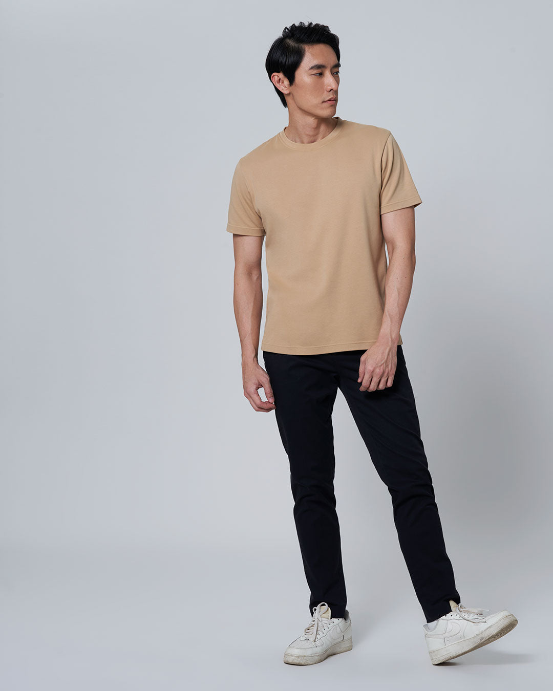 Men Premium Weight Cotton Crew Neck Tee (Seasonal)